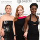 Penelope Cruz, Marion Cotillard, Jessica Chastain, Lupita Nyong’o and Fan Bingbing celebrate the Chastain-produced 355 on May 10, 2018, in Cannes, France.